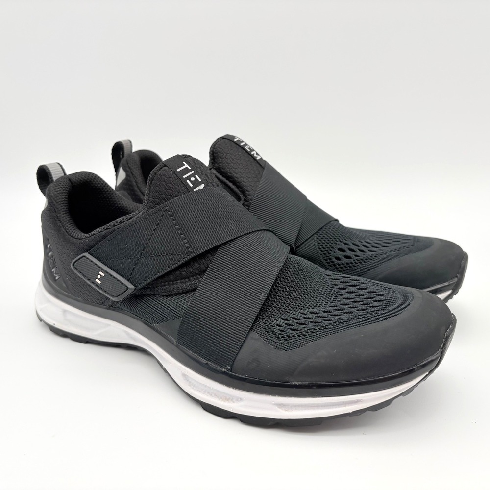 Tiem Slipstream Indoor Cycling Shoes Womens Size 7.5 Black